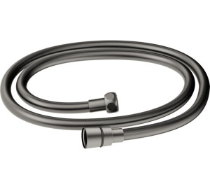 F 1/2" - F 1/2" PVC flexible hose 1.20 m  Brushed Metal Accessories and Spare Parts